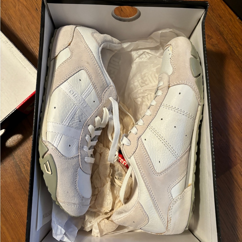 Diesel White Sneakers